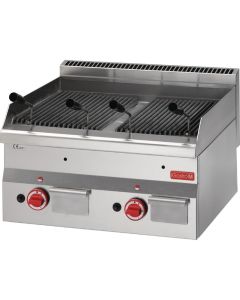 Gastro M 600 gas lavasteengrill 60/60 GRL