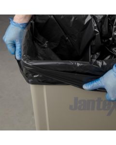 Jantex vuilniszakken zwart 90L / 10kg (10 stuks)