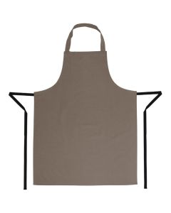 Whites halterschort polyester-katoen lichtbruin