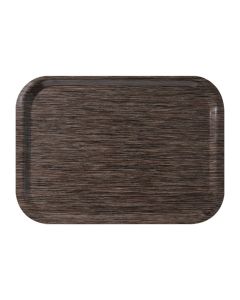 Roltex melamine fast-food dienblad 375 x 265mm wengé