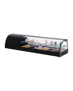 Polar G-serie gekoelde tapasvitrine 5xGN 1/3