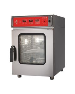 Gastro M combi-stoomoven 6xGN1/1 met reinigingssysteem