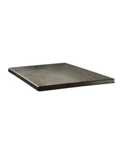 Topalit Classic Line vierkant tafelblad beton 60cm