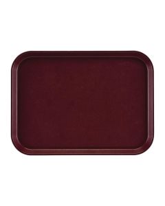 Cambro Epictread rechthoekig antislip glasvezel dienblad bordeaux 35x27cm