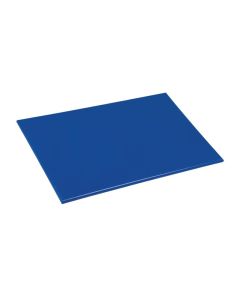 Hygiplas antibacteriële LDPE snijplank blauw 450x300x10mm