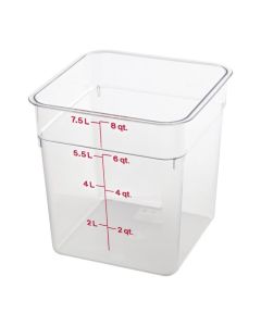 Cambro Camsquare vierkante polycarbonaat voedseldoos 7,6L