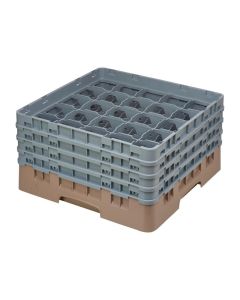 Cambro Camrack vaatwaskorf met 25 compartimenten max. glashoogte 21,5cm