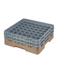 Cambro Camrack vaatwaskorf met 49 compartimenten max. glashoogte 13,3cm