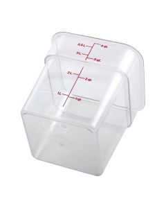 Cambro Camsquare vierkante polycarbonaat voedseldoos 3,8L
