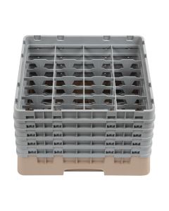 Cambro Camrack vaatwaskorf met 16 compartimenten max. glashoogte 25,7cm