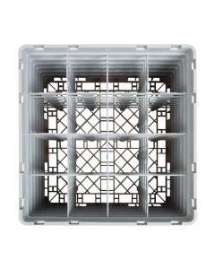 Cambro Camrack vaatwaskorf met 16 compartimenten max. glashoogte 29,8cm