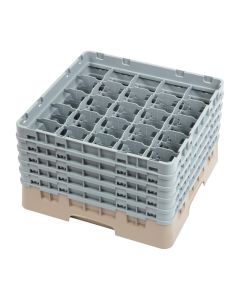 Cambro Camrack vaatwaskorf met 25 compartimenten max. glashoogte 25,7cm