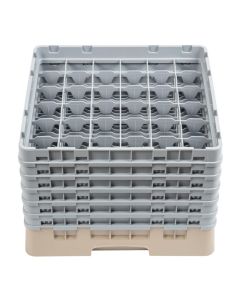 Cambro Camrack vaatwaskorf met 36 compartimenten max. glashoogte 29,8cm