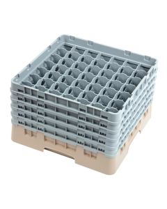 Cambro Camrack vaatwaskorf met 49 compartimenten max. glashoogte 25,7cm