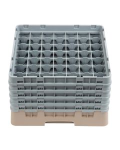 Cambro Camrack vaatwaskorf met 49 compartimenten max. glashoogte 25,7cm