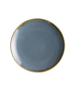 Olympia Kiln ronde coupeborden blauw 17,8cm
