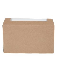 Colpac kraft sandwichboxen met PLA venster composteerbaar (500 stuks)