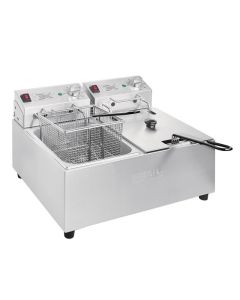 Buffalo dubbele friteuse 2x5L 2800W met timer