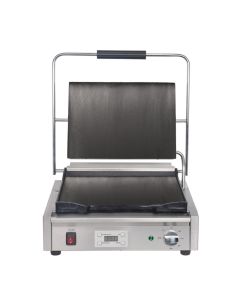Buffalo enkele contactgrill groot glad/glad
