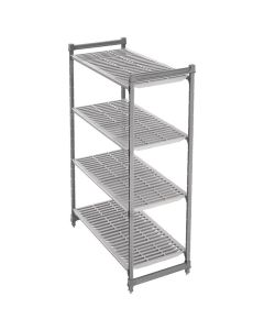 Cambro stelling 183cm hoog 4 planken - 54cm diep - 122cm breed