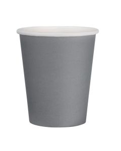 Fiesta Recyclable koffiebekers enkelwandig blauwgrijs 225ml (1000 stuks)