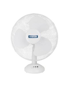 Status 30cm oscillerende ventilator wit