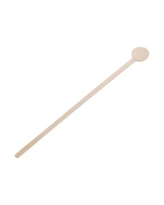 Fiesta Compostable biologisch afbreekbare houten cocktail roerstaafjes 20cm (100 stuks)