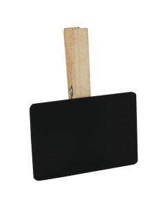 Olympia mini krijtbord met houten knijper (6 stuks)