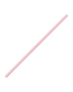 Fiesta Compostable composteerbare papieren rietjes roze (250 stuks)