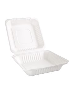 Fiesta Compostable composteerbare bagasse voedseldozen 236mm (200 stuks)