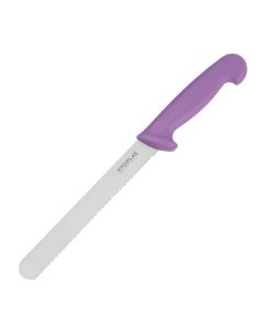 Hygiplas broodmes 21,6cm paars