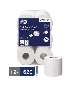 Tork SmartOne mini toiletrollen (12 stuks)