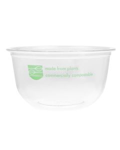 Vegware 96-serie composteerbare ronde bakjes 237ml (1000 stuks)