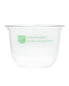 Vegware 96-serie composteerbare ronde bakjes 296ml (1000 stuks)