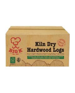 Big K Kiln Dry hardhouten houtblokken FSC 8kg