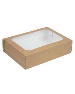 Vegware composteerbare sandwichboxen met deksel medium (50 stuks)